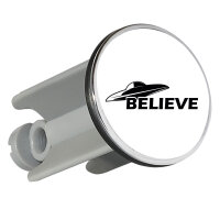 Waschbeckenstöpsel UFO Believe 4cm Abflussstopfen