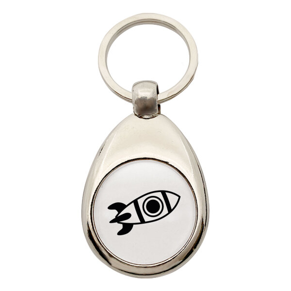 Schlüsselanhänger Rakete Raumschiff