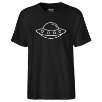 Herren T-Shirt Raumschiff UFO Größe S-3XL