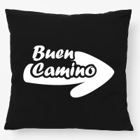 Kissen Buen Camino Pfeil 40x40cm