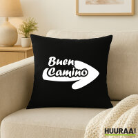 Kissen Buen Camino Pfeil 40x40cm