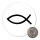 Magnet Fisch Symbol 59mm Kühlschrankmagnet Flaschenöffner