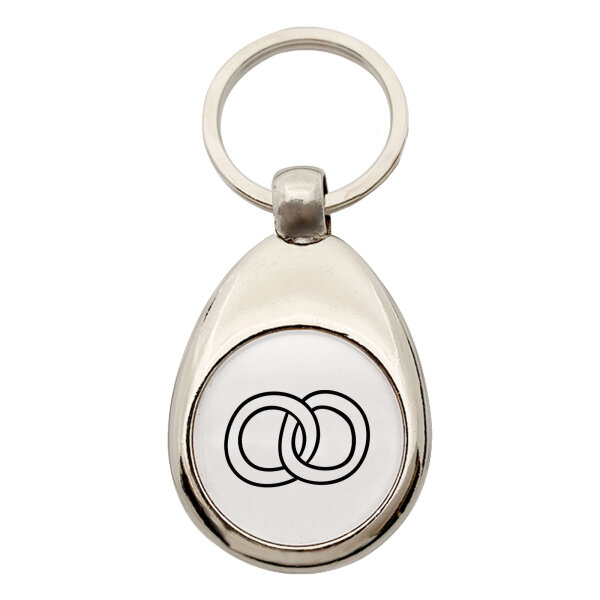 Schlüsselanhänger Ringe Hochzeitsringe