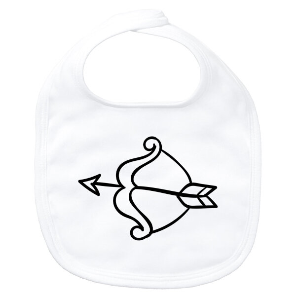 Baby Lätzchen Amors Pfeil Bogen