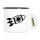 Emaille Tasse Rakete Raumschiff 300ml Vintage Emaille Becher