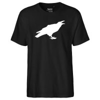 Herren T-Shirt Rabe Silhouette Größe S-3XL