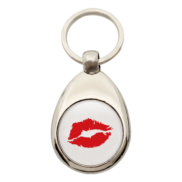 Schlüsselanhänger Kussmund Lippen