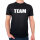 Herren T-Shirt Team Schriftzug Größe S-3XL