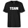 Herren T-Shirt Team Schriftzug Größe S-3XL