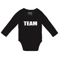 Baby Body Team Schriftzug Größe 62-80