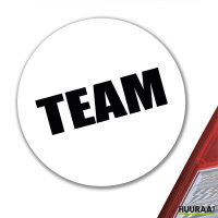 Aufkleber Team Schriftzug 10cm Sticker