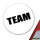 Aufkleber Team Schriftzug 10cm Sticker
