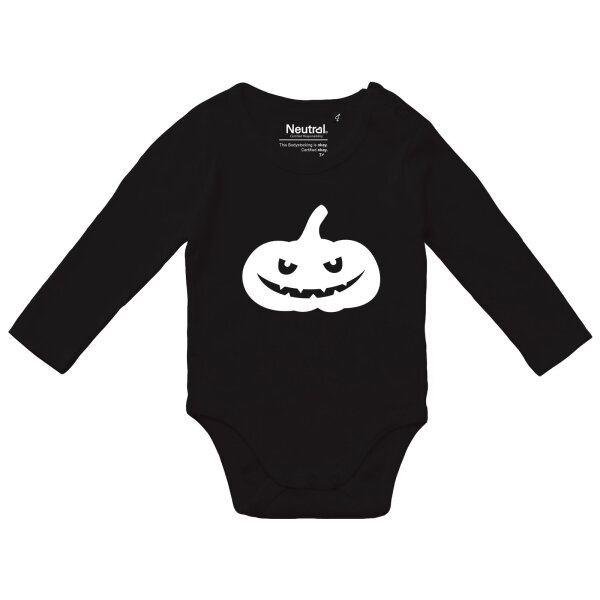 Baby Body Halloween Kürbis Pumpkin Größe 62-80