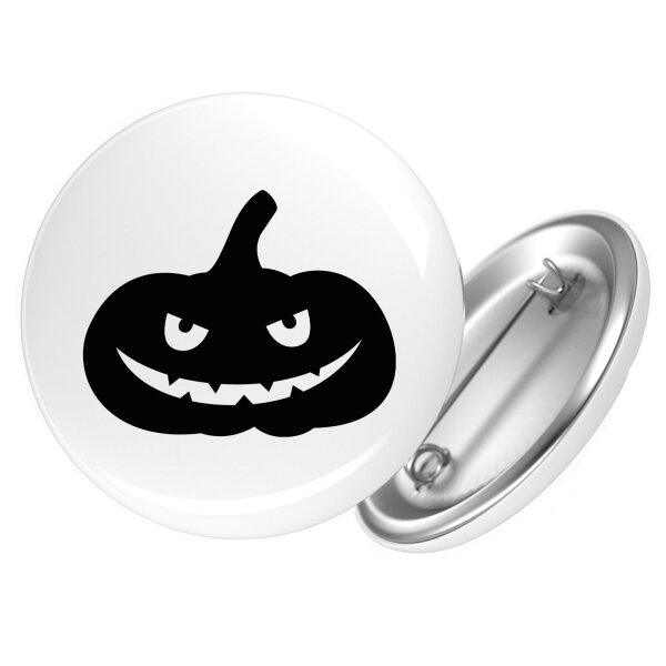 Button Halloween Kürbis Pumpkin
