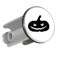 Waschbeckenstöpsel Halloween Kürbis Pumpkin 4cm...