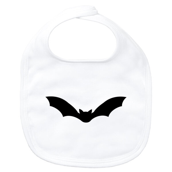 Baby Lätzchen Fledermaus  Silhouette