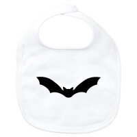 Baby Lätzchen Fledermaus  Silhouette