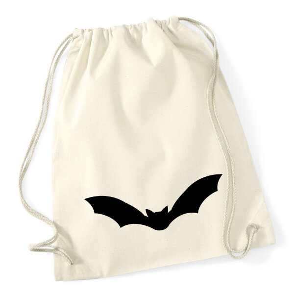 Turnbeutel Fledermaus  Silhouette 12 Liter