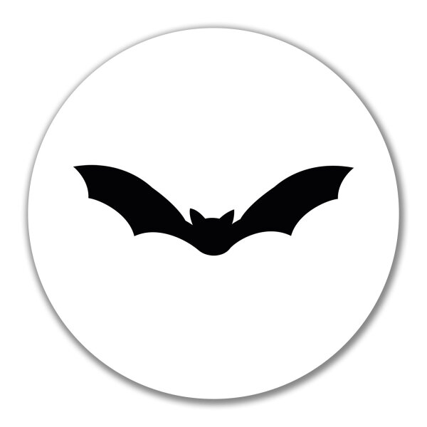 Aufkleber Fledermaus  Silhouette 10cm Sticker