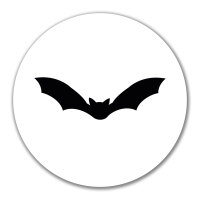 Aufkleber Fledermaus  Silhouette 10cm Sticker