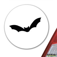 Aufkleber Fledermaus  Silhouette 10cm Sticker