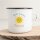 Emaille Tasse Gute Laune Tasse Sonne Vintage 300ml