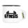 Emaille Tasse Gymsis Hantel 300ml Vintage Emaille Becher