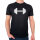 Herren T-Shirt Hantel Silhouette Größe S-3XL