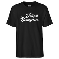 Herren T-Shirt Vollzeit Prinzessin Krone Größe...