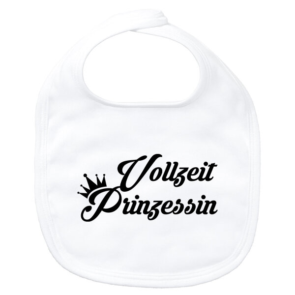 Baby Lätzchen Vollzeit Prinzessin Krone