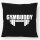 Kissen Gymbuddy Hantel 40x40cm