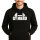 Unisex Hoodie Gymbro Hantel Größe S-3XL
