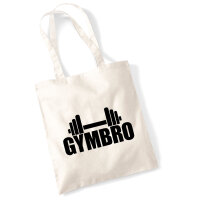 Jutebeutel Gymbro Hantel 10 Liter
