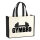 Jutetasche Gymbro Hantel 21 Liter Black