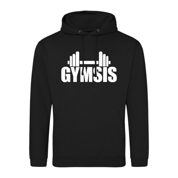 Unisex Hoodie Gymsis Hantel Größe S-3XL
