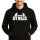 Unisex Hoodie Gymsis Hantel Größe S-3XL