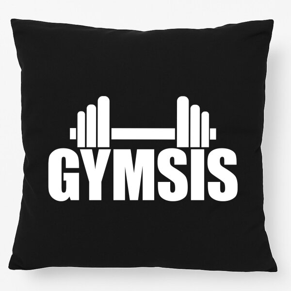 Kissen Gymsis Hantel 40x40cm