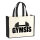Jutetasche Gymsis Hantel 21 Liter Black