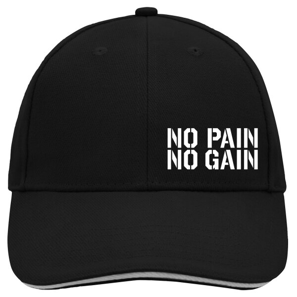 Cappy Mütze No pain gain Hantel