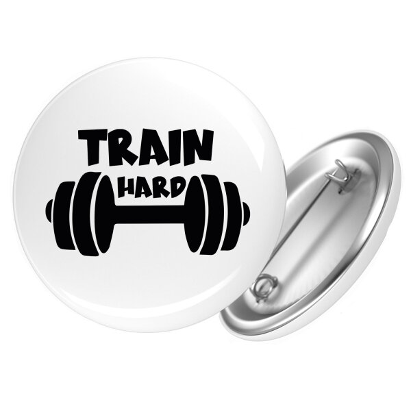 Button Train hard Hantel