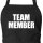 Schürze Team Member Schriftzug