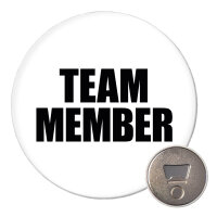Magnet Team Member Schriftzug 59mm Kühlschrankmagnet Flaschenöffner