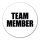 Aufkleber Team Member Schriftzug 10cm Sticker