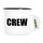 Emaille Tasse Crew Schriftzug 300ml Vintage Emaille Becher