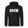 Unisex Hoodie Crew Schriftzug Größe S-3XL