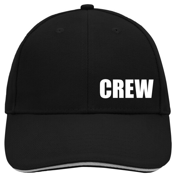 Cappy Mütze Crew Schriftzug
