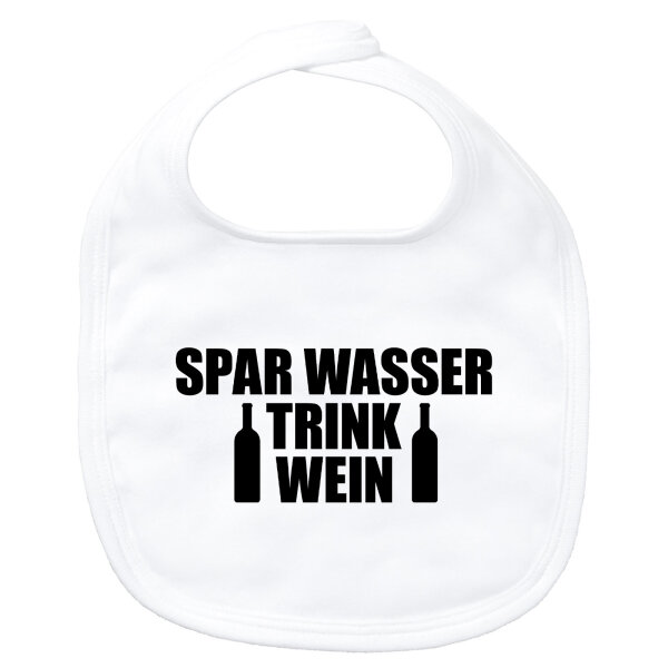 Baby Lätzchen Spar Wasser Trink Wein Weinflasche