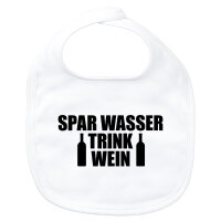 Baby Lätzchen Spar Wasser Trink Wein Weinflasche