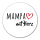 Aufkleber MAMPA mit Herz 10cm Sticker