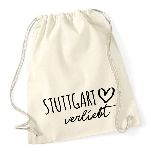 Turnbeutel Stuttgart verliebt 12 Liter